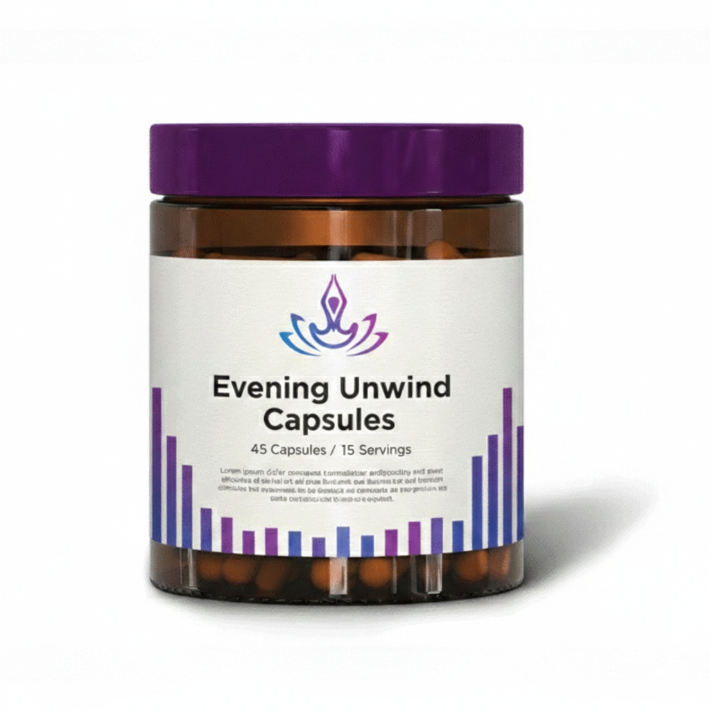 Evening Unwind Capsules – 45 Capsules / 15 Servings